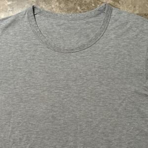 Lululemon Shirt Mens Large The Fundamental Grey Tee Short Sleeve Gym Yoga Lounge